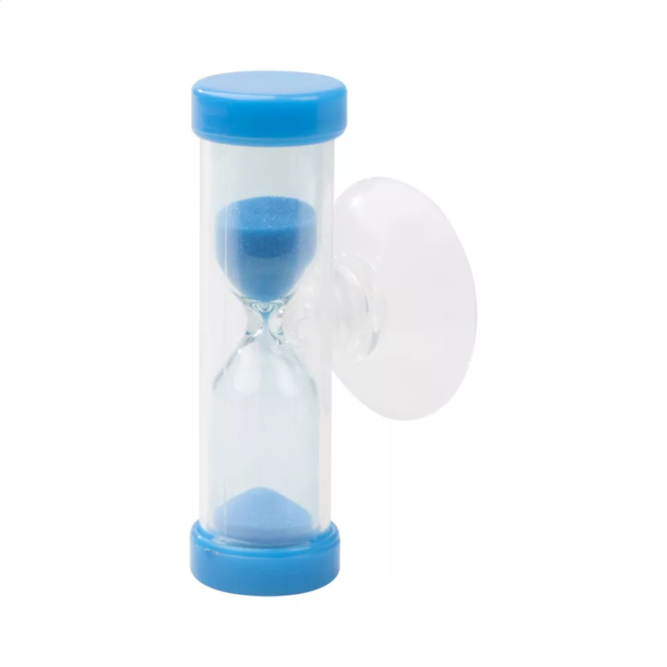 Sandy bleu transparent sablier 