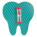 Sandy rouge transparent sablier 