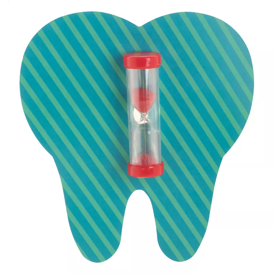 Sandy rouge transparent sablier 