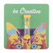 Sandy yellow transparent sand timer 