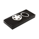 Dromo zilver  sleutelhanger 