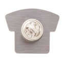Trick silver  metal badge 