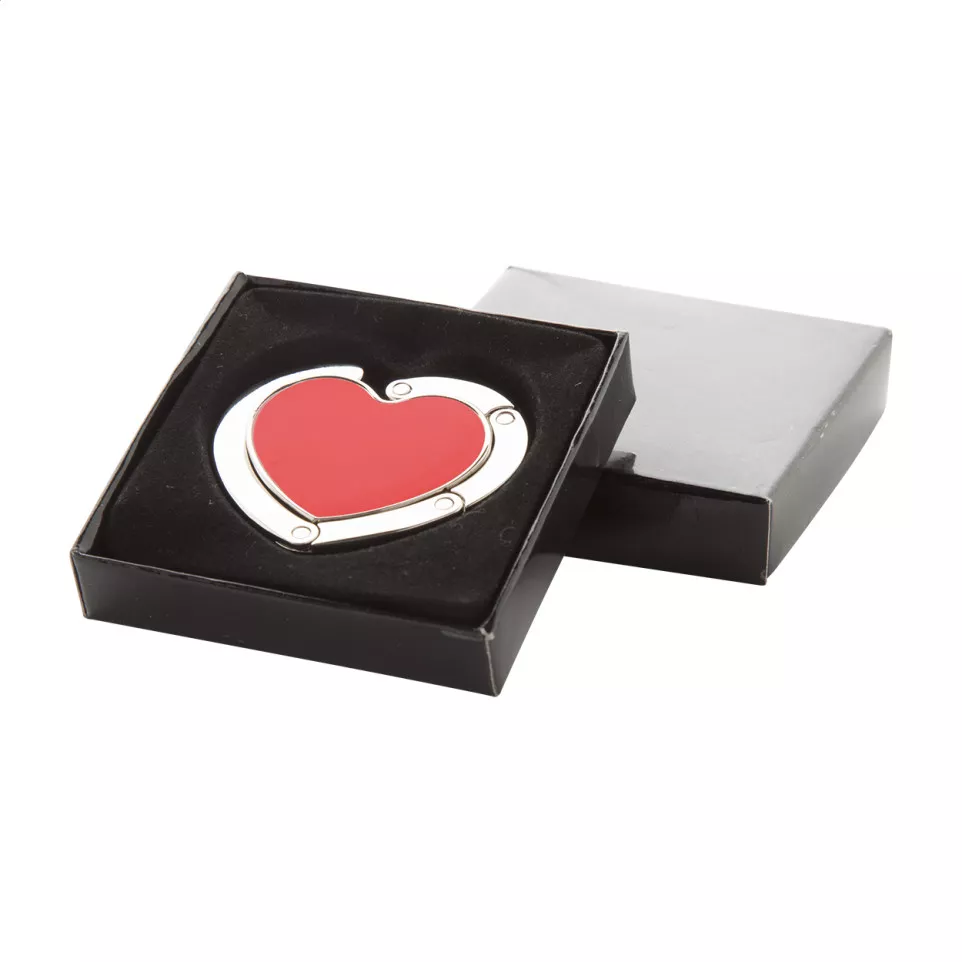 Amor rood zilver tashanger 