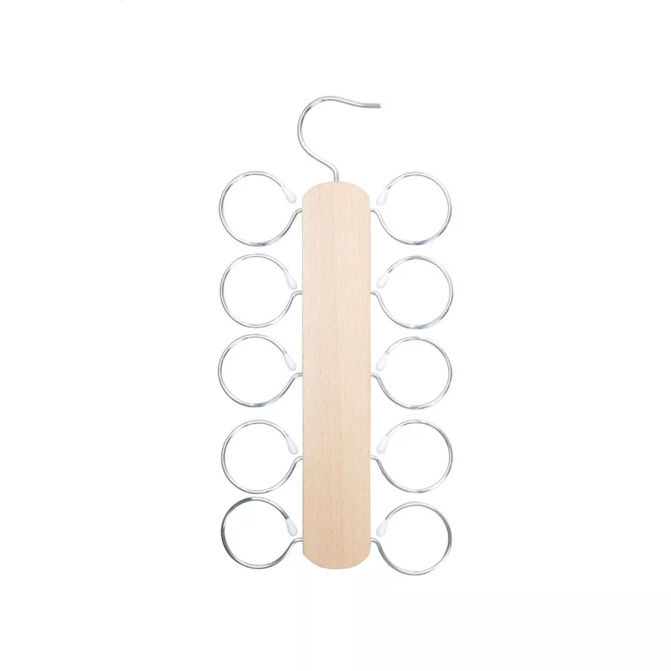 Smalto naturelle argenté porte foulard 