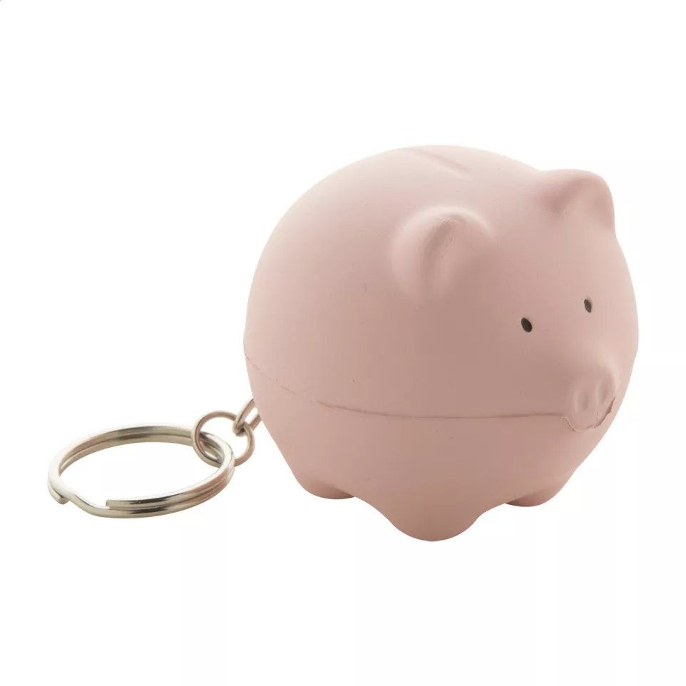 Snowball roze  antistress sleutelhanger 