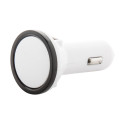 BiPower wit  auto USB lader 
