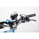 Wiggins black  bicycle light set 