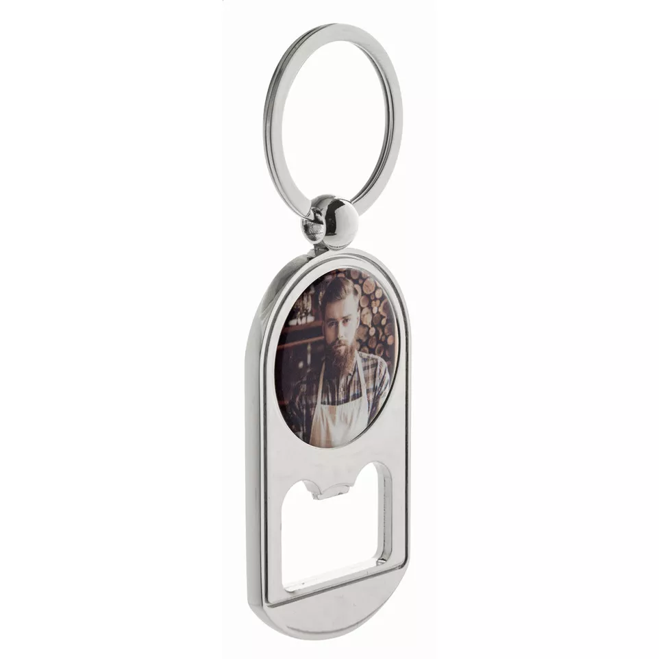Bubbles zilver  flesopener  