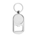Bubbles zilver  flesopener  