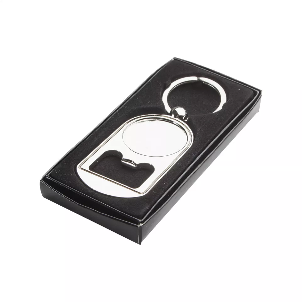 Bubbles zilver  flesopener  