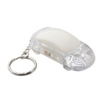 Skyway white  keyring 