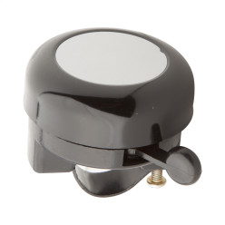 Rush zwart  aluminium fietsbel 