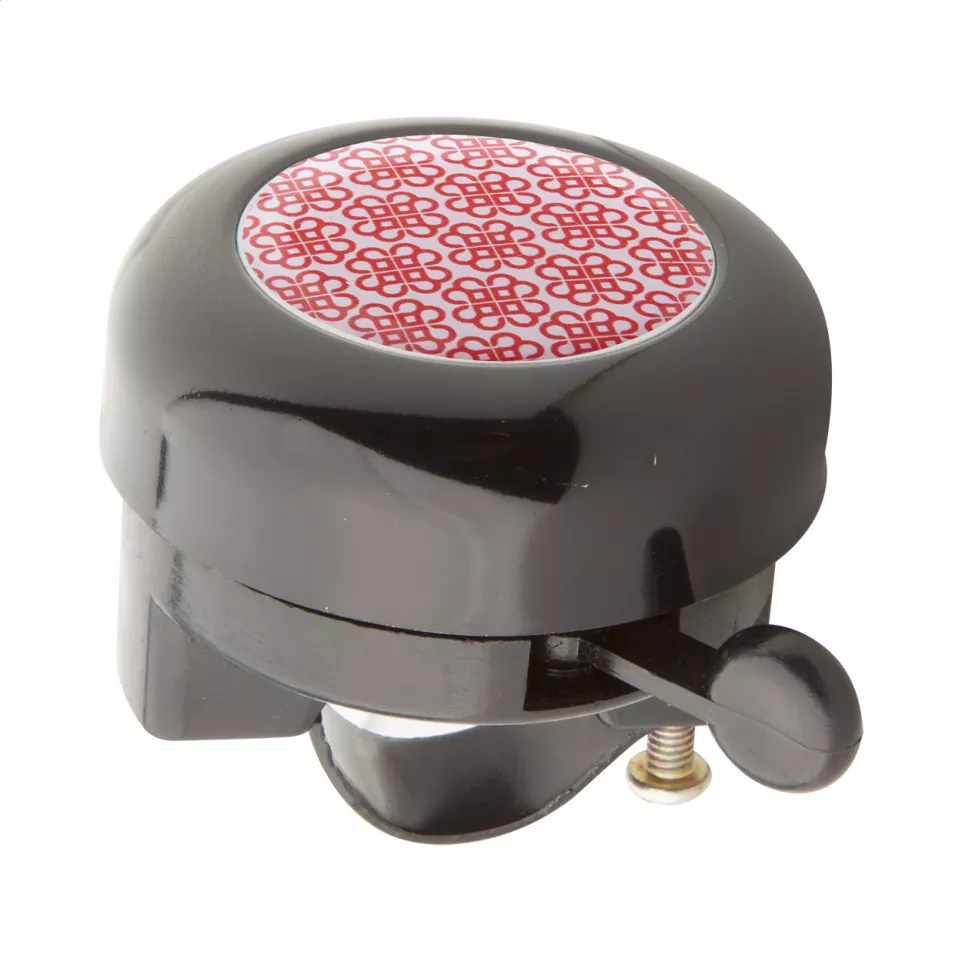 Rush zwart  aluminium fietsbel 