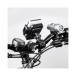 Rush zwart  aluminium fietsbel 
