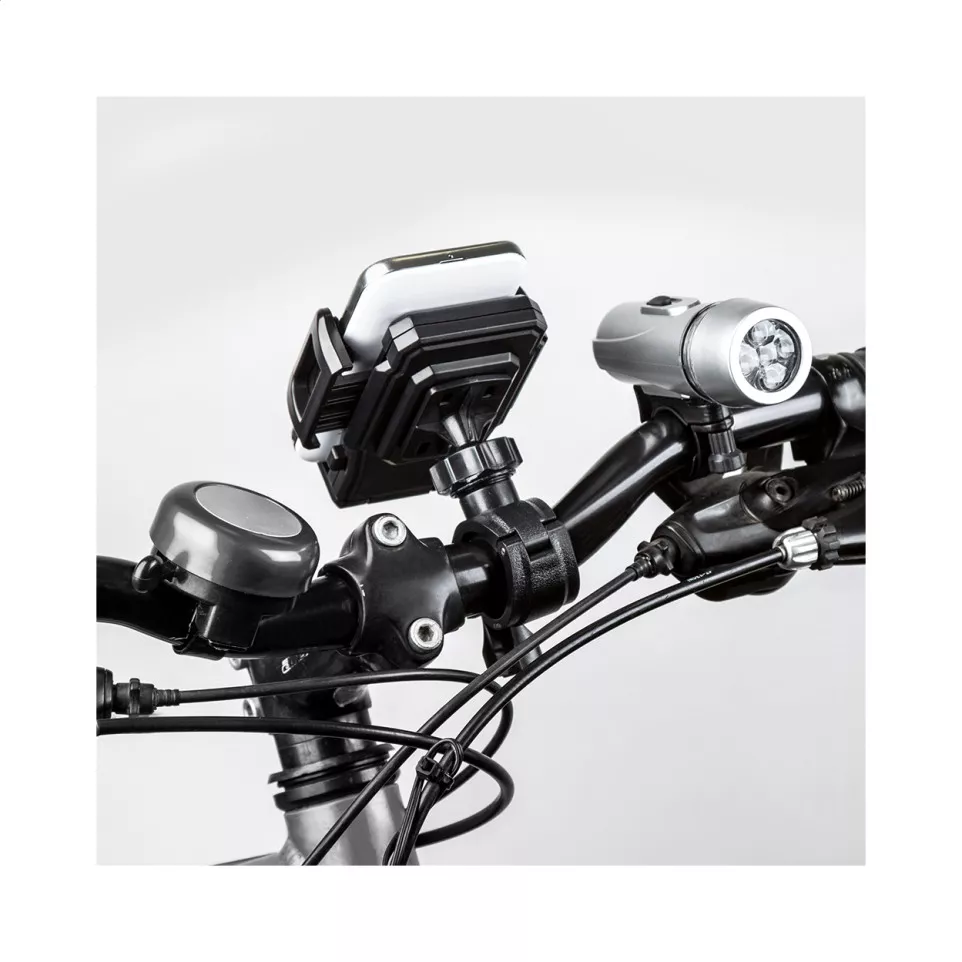 Rush zwart  aluminium fietsbel 