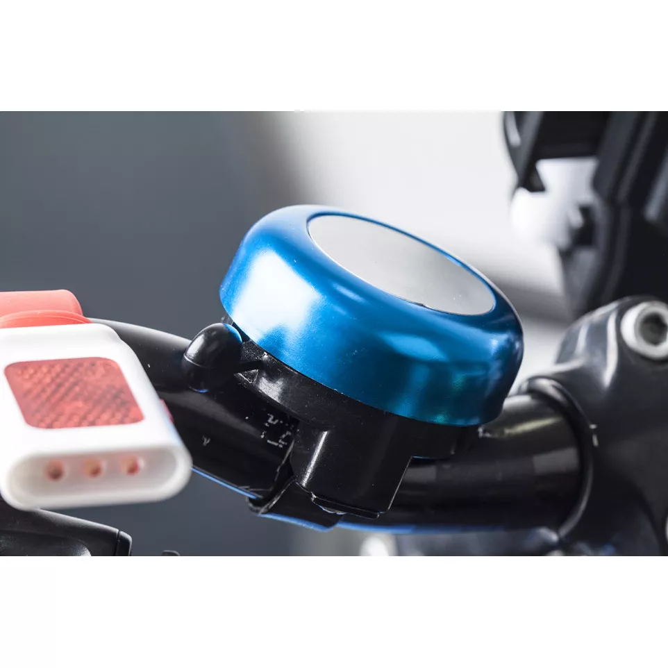 Rush blauw  aluminium fietsbel 