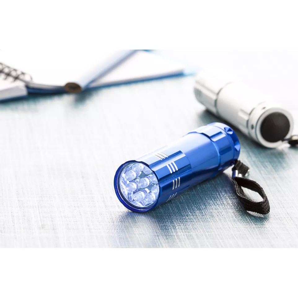 Spotlight blue  flashlight 