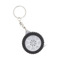 Wheel noir  porte-clés mètre-ruban 