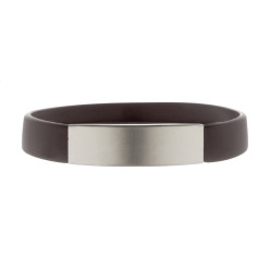Platty zwart  polsband 
