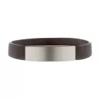 Platty zwart  polsband 
