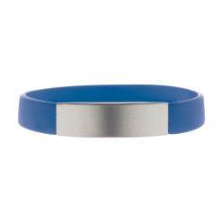 Platty blauw  polsband 