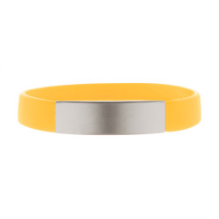 Platty yellow  wristband 