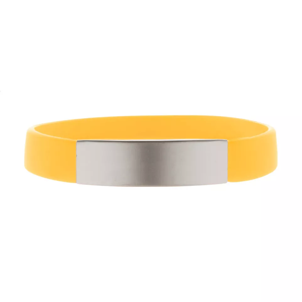 Platty geel  polsband 