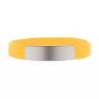 Platty geel  polsband 