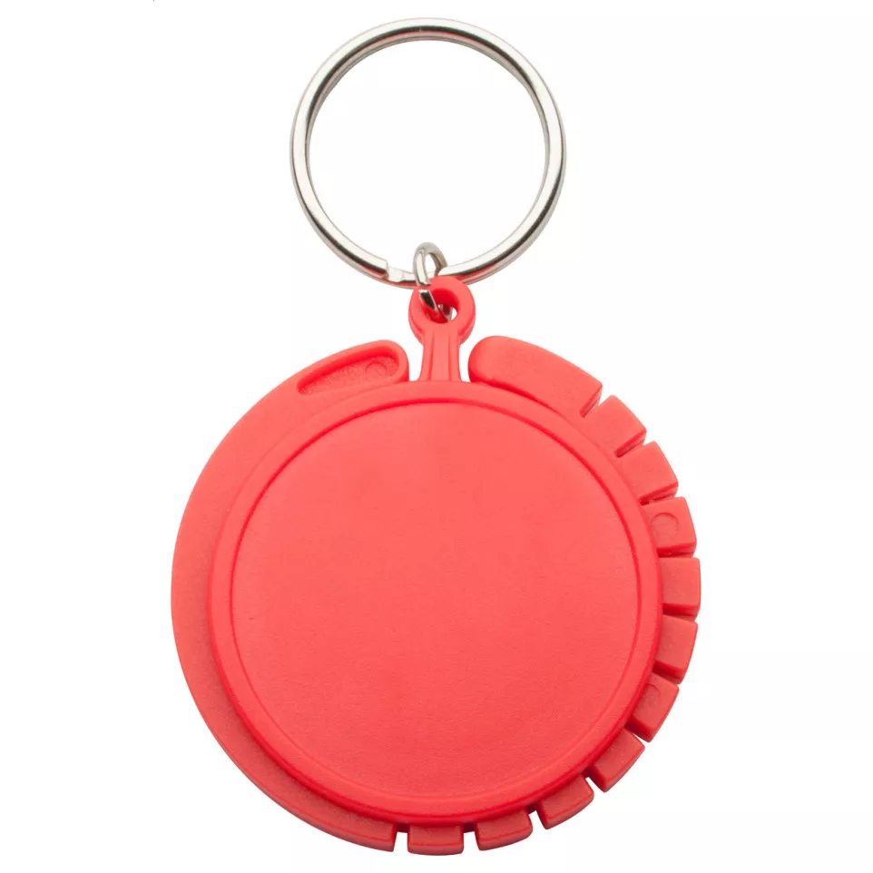 Foldy red  bag hanger 