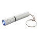 Taipei silver  mini flashlight 