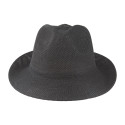 Willow noir  chapeau en polyester 