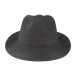 Willow noir  chapeau en polyester 