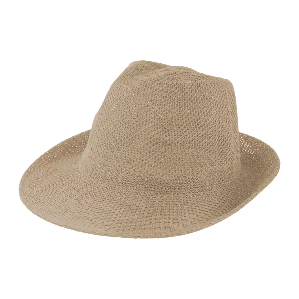Willow beige  stroo hoed 
