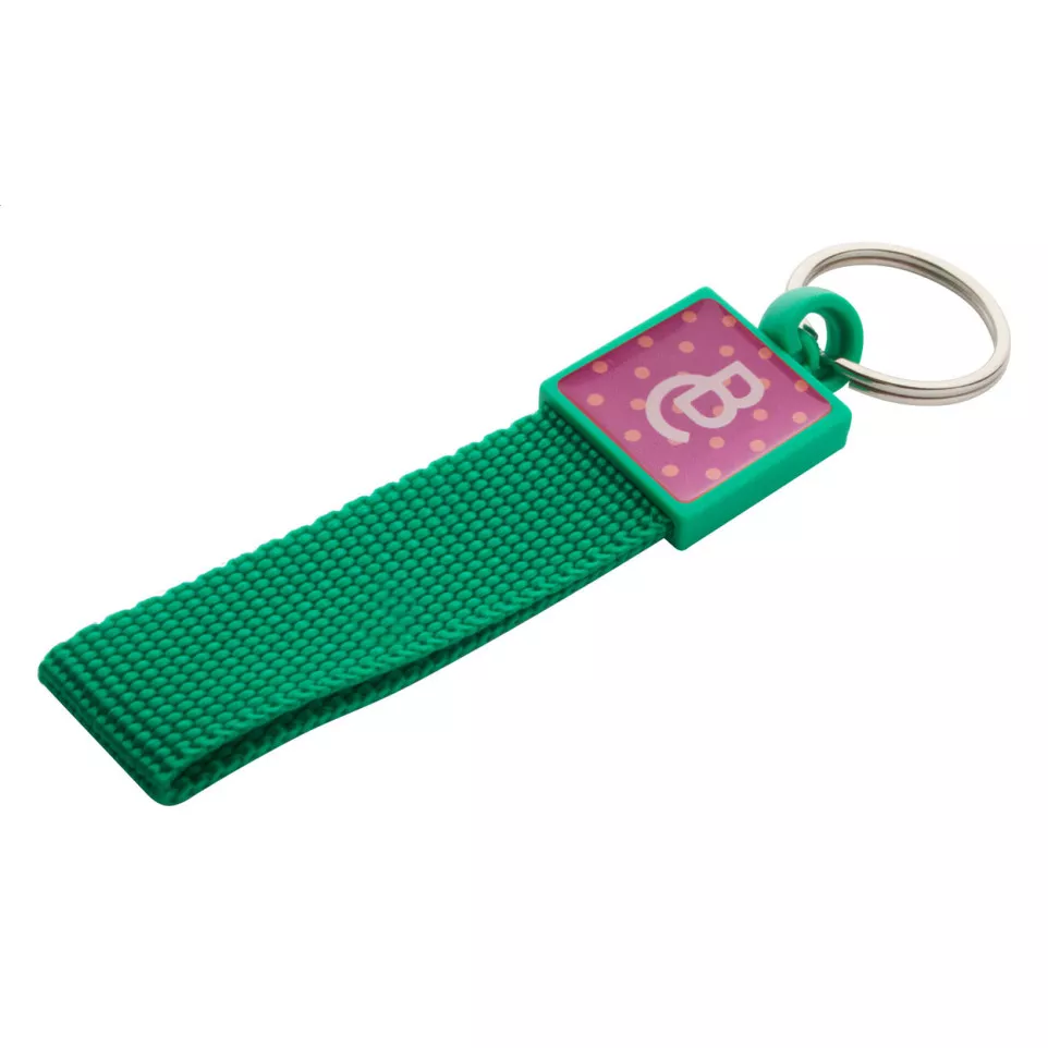 Quick green  keyring 