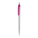 Snow Leopard pink white ballpoint pen 