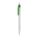Snow Leopard vert blanc stylo à bille 