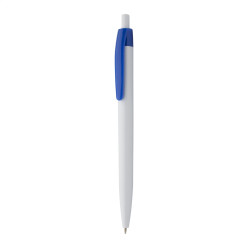 Snow Leopard blue white ballpoint pen 