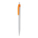 Snow Leopard orange white ballpoint pen 