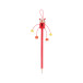 Farm red  wooden pencil, ladybird 