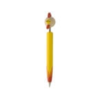 Zoom jaune  stylo à bille...