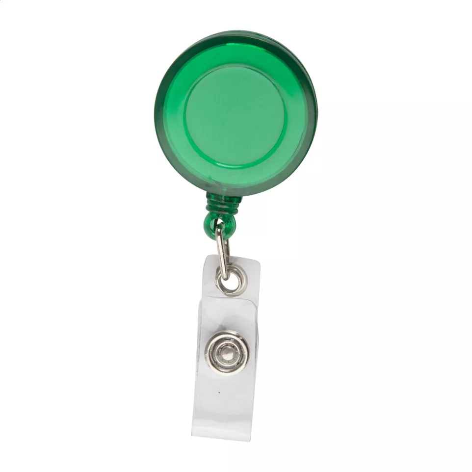 Slope green  badge holder 