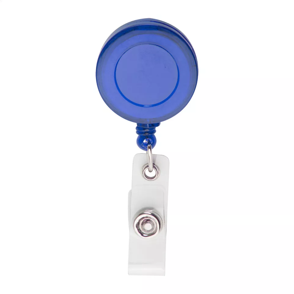 Slope blue  badge holder 