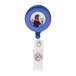 Slope blue  badge holder 