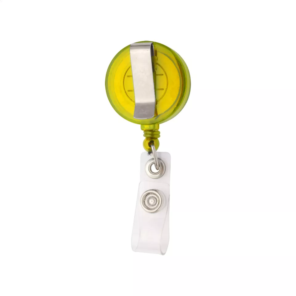Slope jaune  porte-badges 