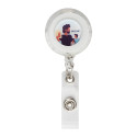 Slope transparent  badge holder 