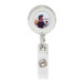 Slope transparent  badge holder 