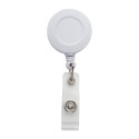 Slope white  badge holder 
