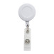 Slope white  badge holder 