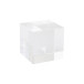 Tampa transparent  cube en verre 