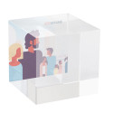 Tampa transparent  glass cube 